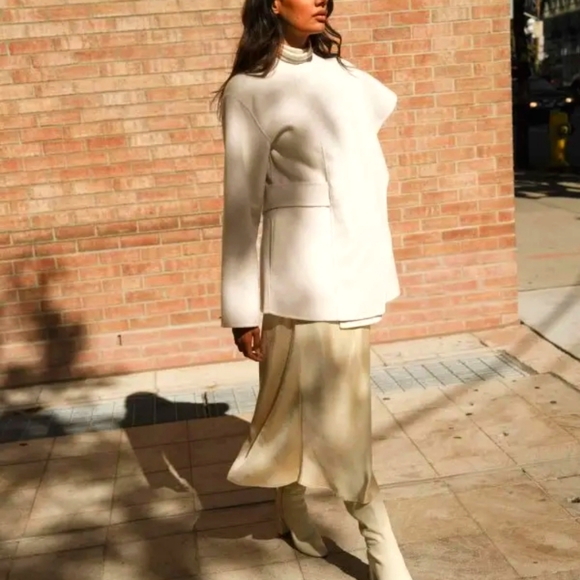 Oak+Fort Wool blend coat - Picture 12 of 15